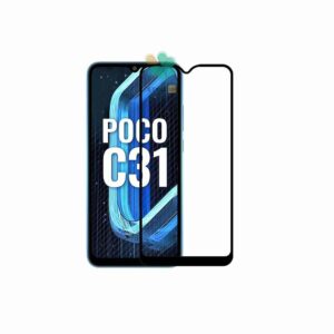 گلس تمام صفحه Full Screen Protector برای گوشی موبایل Poco C31